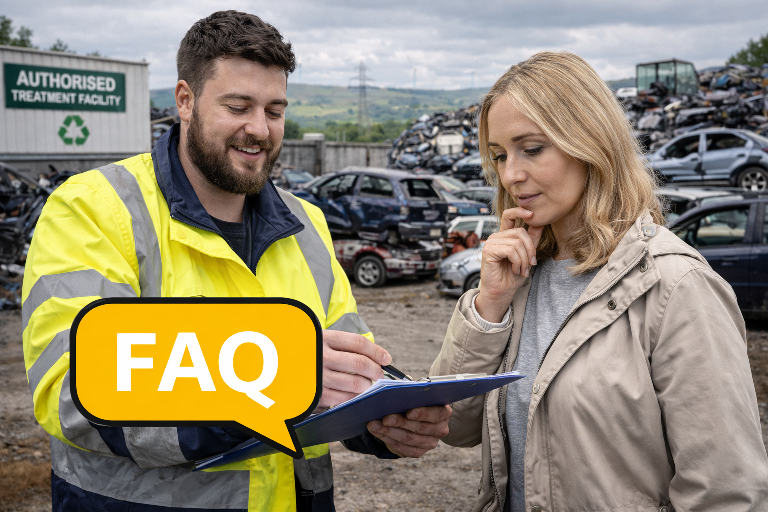 Scrap car FAQs and advice in Hyde